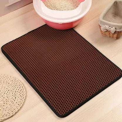 EVA Double Layer Cat Litter Mat